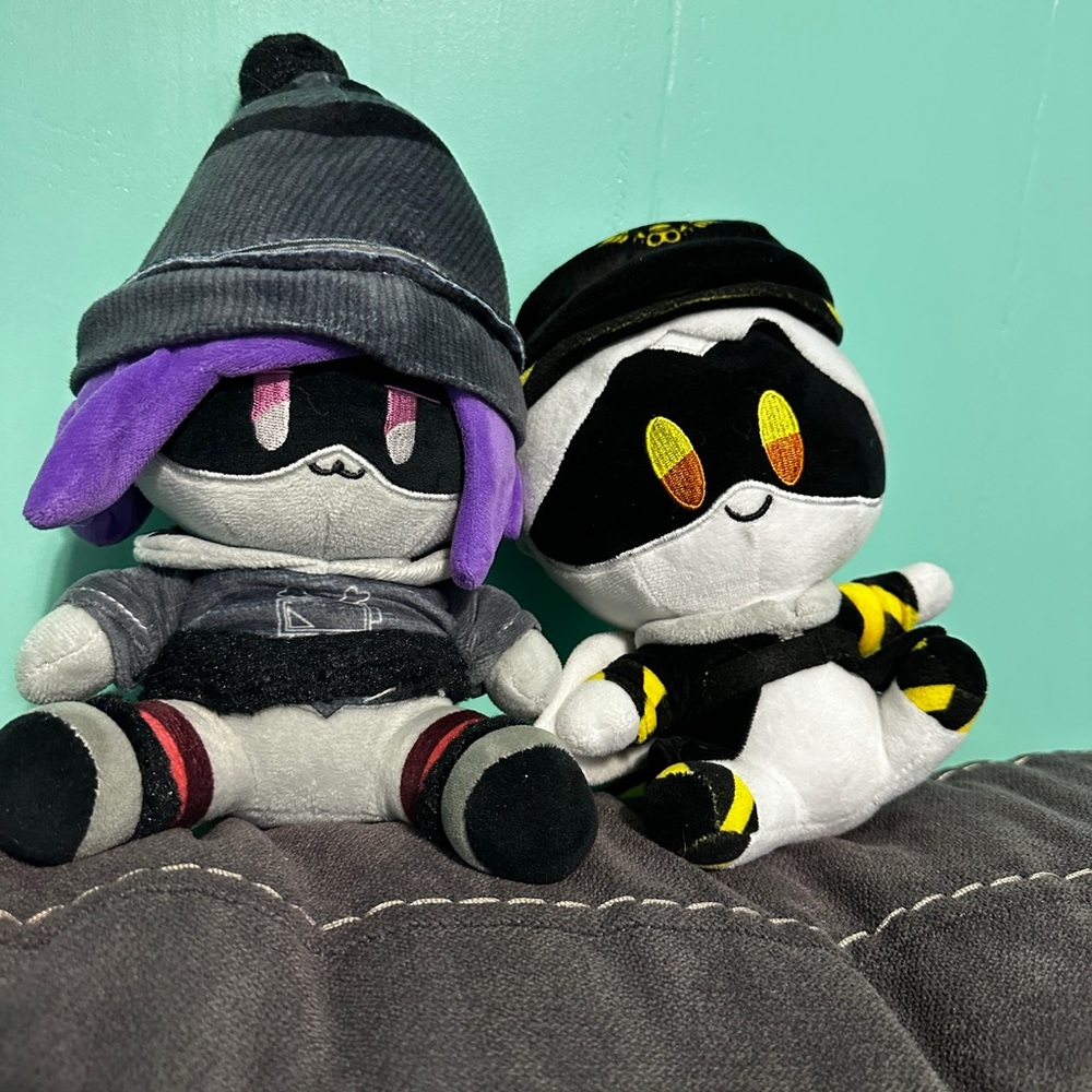 Murder Drones Plush – Uzi & N | GLITCH Official Anime Plush Set